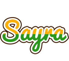 Sayra banana logo