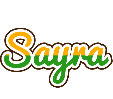 Sayra banana logo