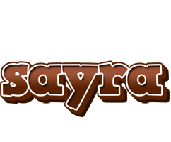 Sayra brownie logo