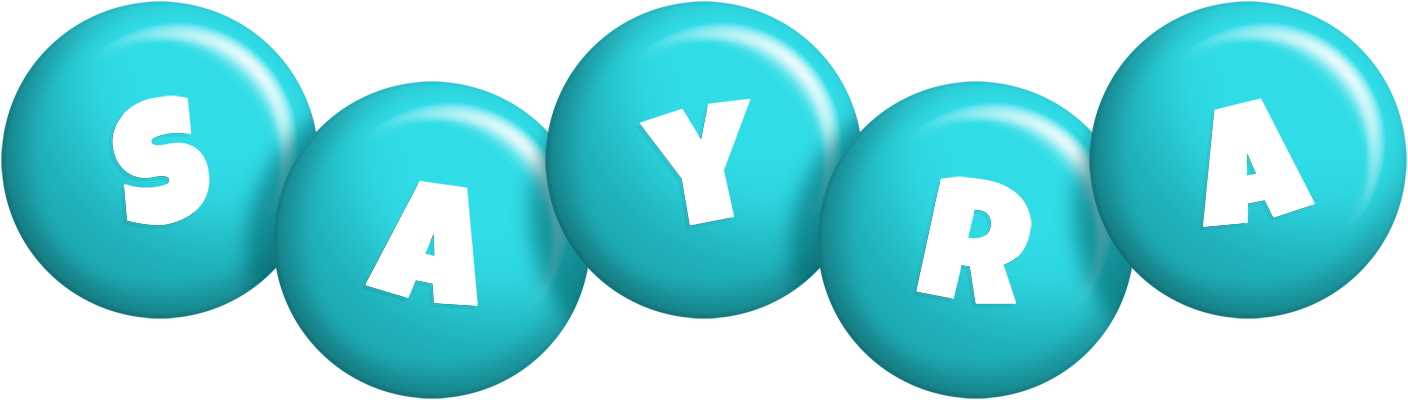 Sayra candy-azur logo