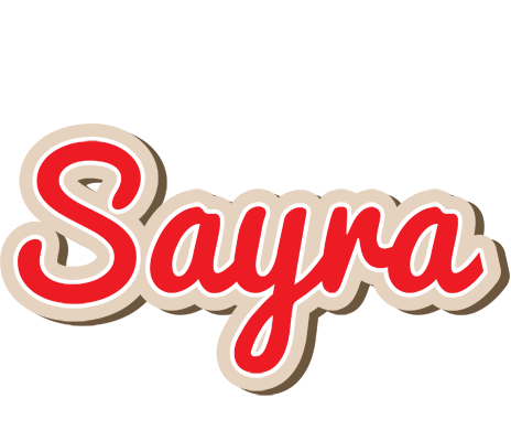 Sayra chocolate logo