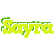 Sayra citrus logo