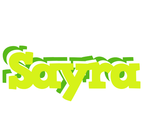 Sayra citrus logo