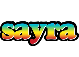 Sayra color logo