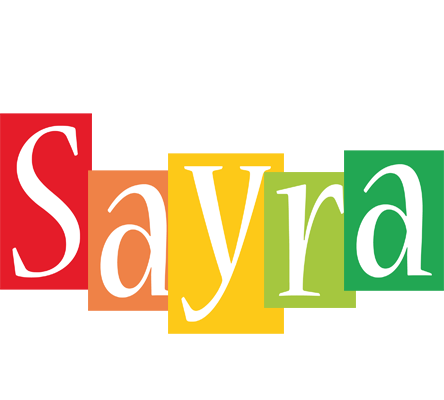 Sayra colors logo