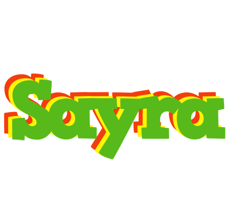 Sayra crocodile logo