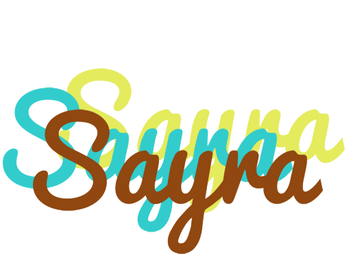 Sayra cupcake logo