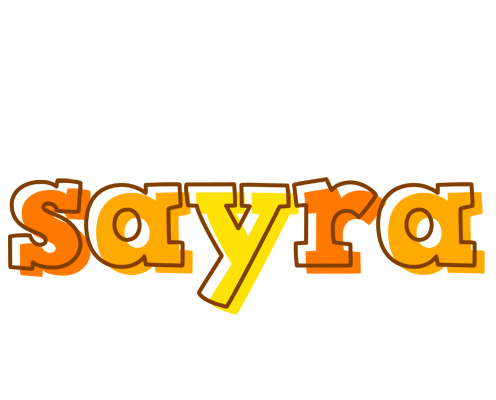 Sayra desert logo