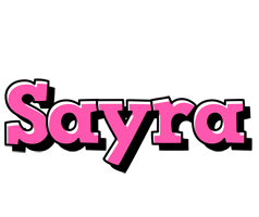 Sayra girlish logo