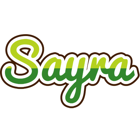 Sayra golfing logo