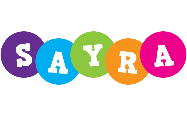 Sayra happy logo