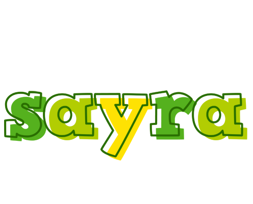 Sayra juice logo