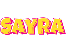 Sayra kaboom logo