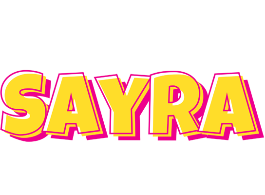 Sayra kaboom logo