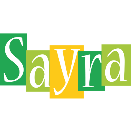 Sayra lemonade logo