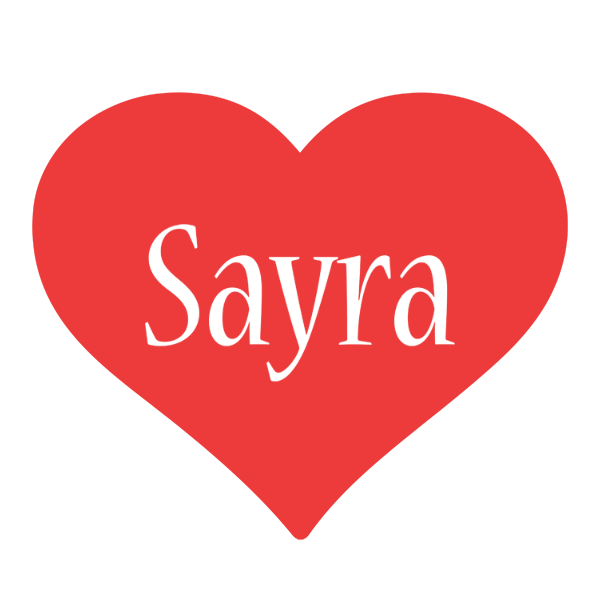 Sayra love logo