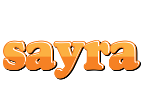 Sayra orange logo