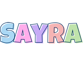 Sayra pastel logo