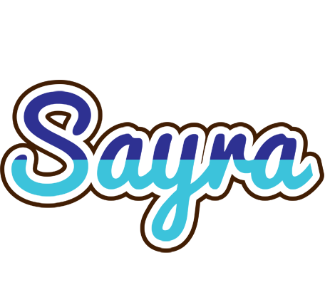 Sayra raining logo