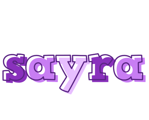 Sayra sensual logo