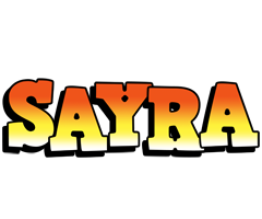 Sayra sunset logo