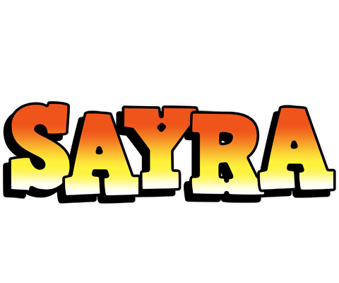 Sayra sunset logo