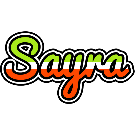 Sayra superfun logo