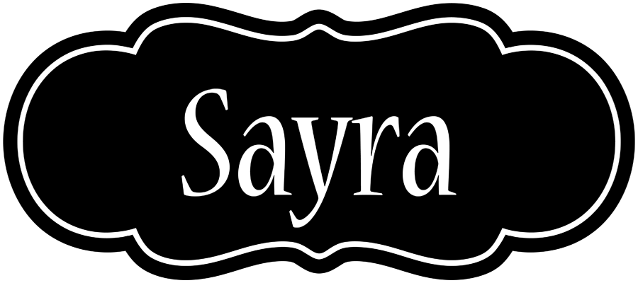Sayra welcome logo