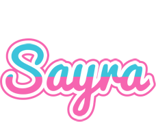 Sayra woman logo