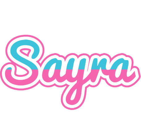 Sayra woman logo