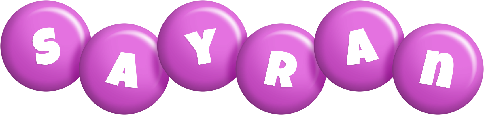 Sayran candy-purple logo