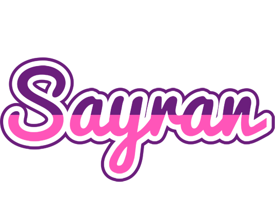 Sayran cheerful logo