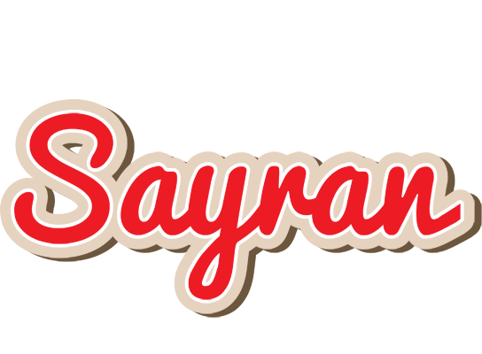 Sayran chocolate logo