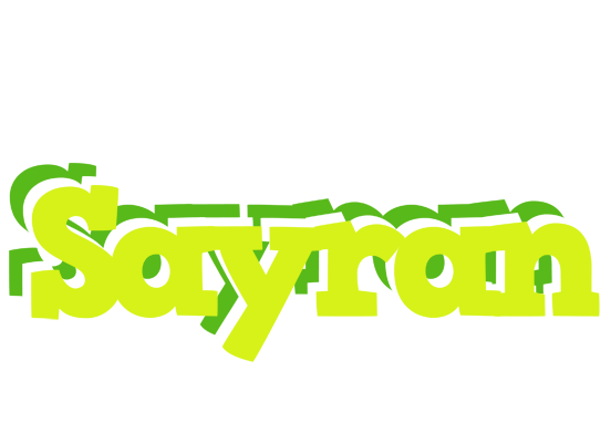 Sayran citrus logo