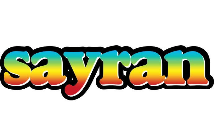 Sayran color logo