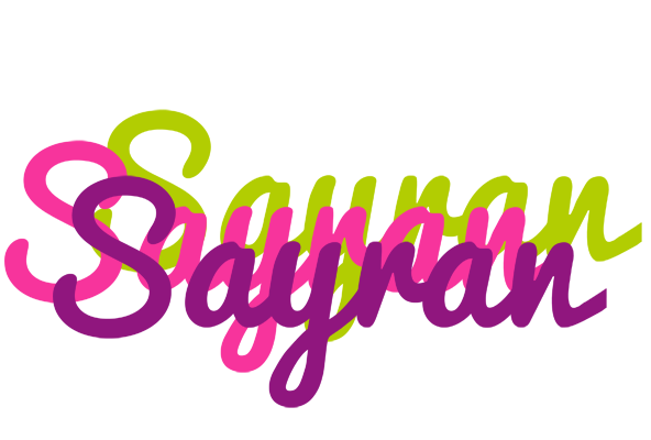 Sayran flowers logo