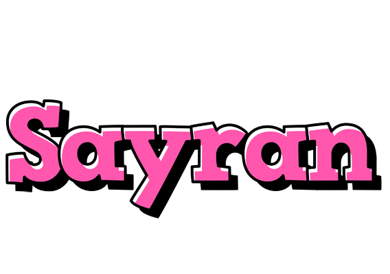 Sayran girlish logo