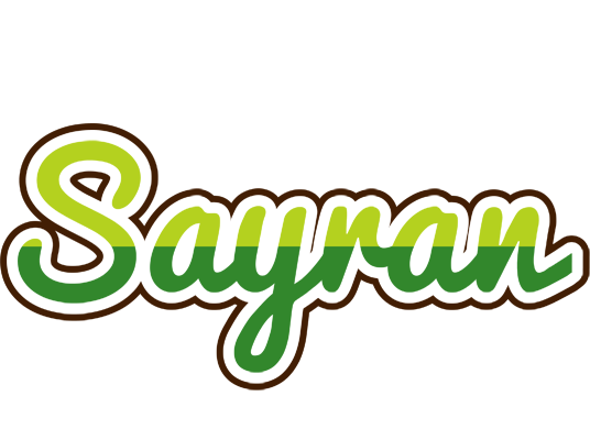 Sayran golfing logo