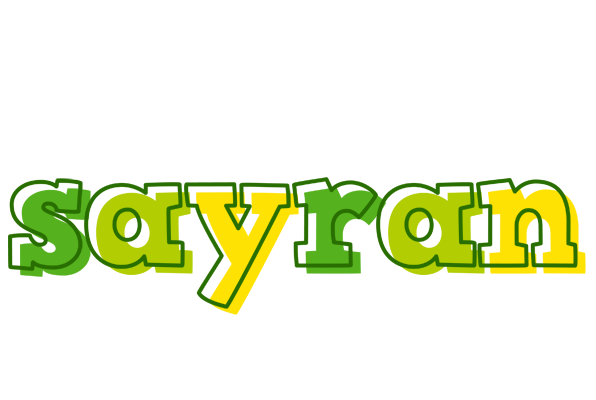 Sayran juice logo