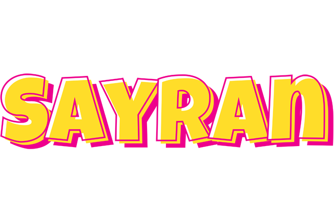 Sayran kaboom logo