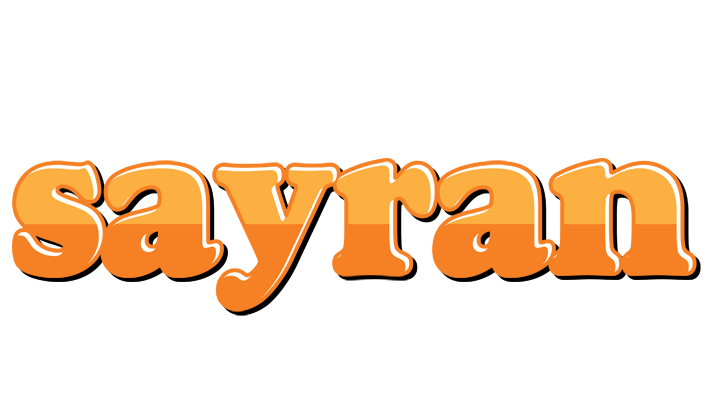 Sayran orange logo