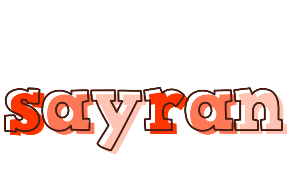 Sayran paint logo