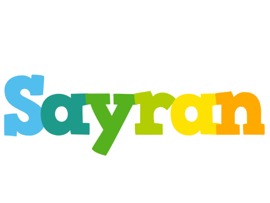 Sayran rainbows logo