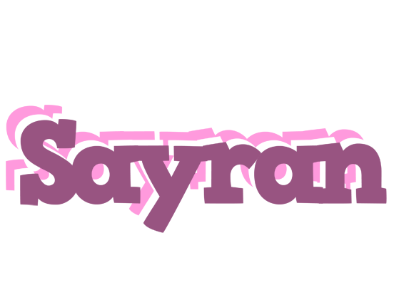 Sayran relaxing logo
