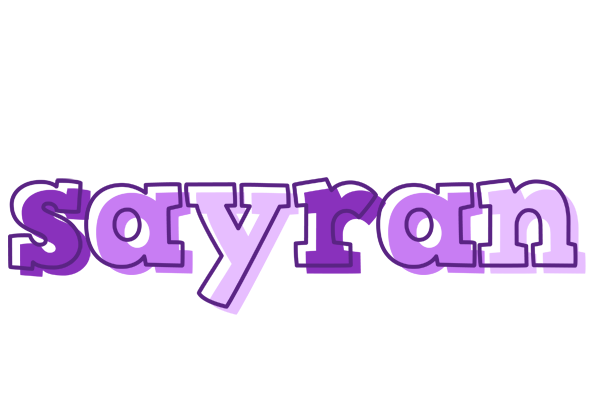 Sayran sensual logo