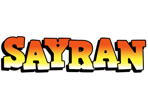 Sayran sunset logo