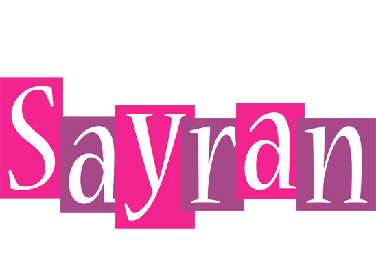 Sayran whine logo