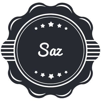 Saz badge logo