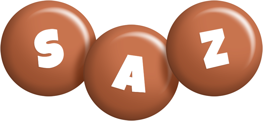 Saz candy-brown logo