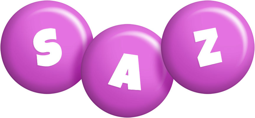 Saz candy-purple logo